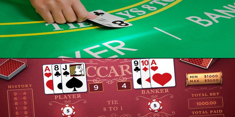 Baccarat - Trò chơi sử dụng kết hợp từ 4 - 8 bộ bài khác nhau